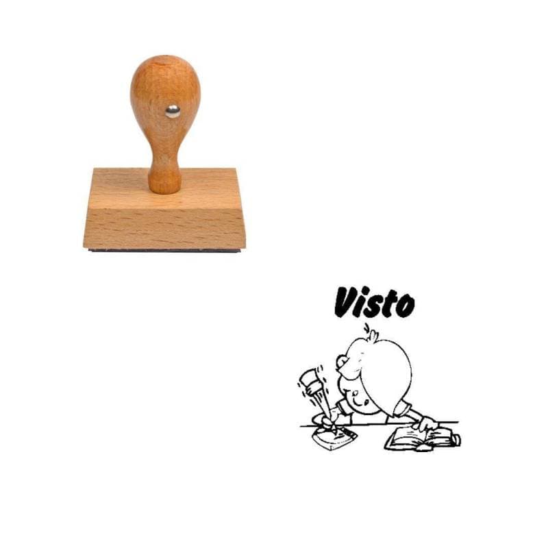 Tampon espagnol Visto — vue 1