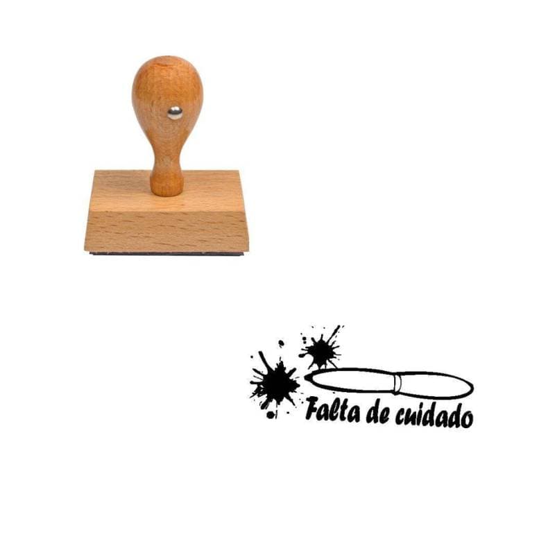 Tampon espagnol Falta de cuidabo — vue 1