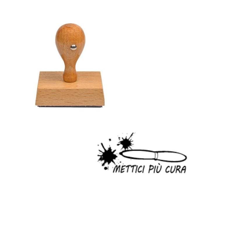 Tampon italien Mettici piu cura — vue 1