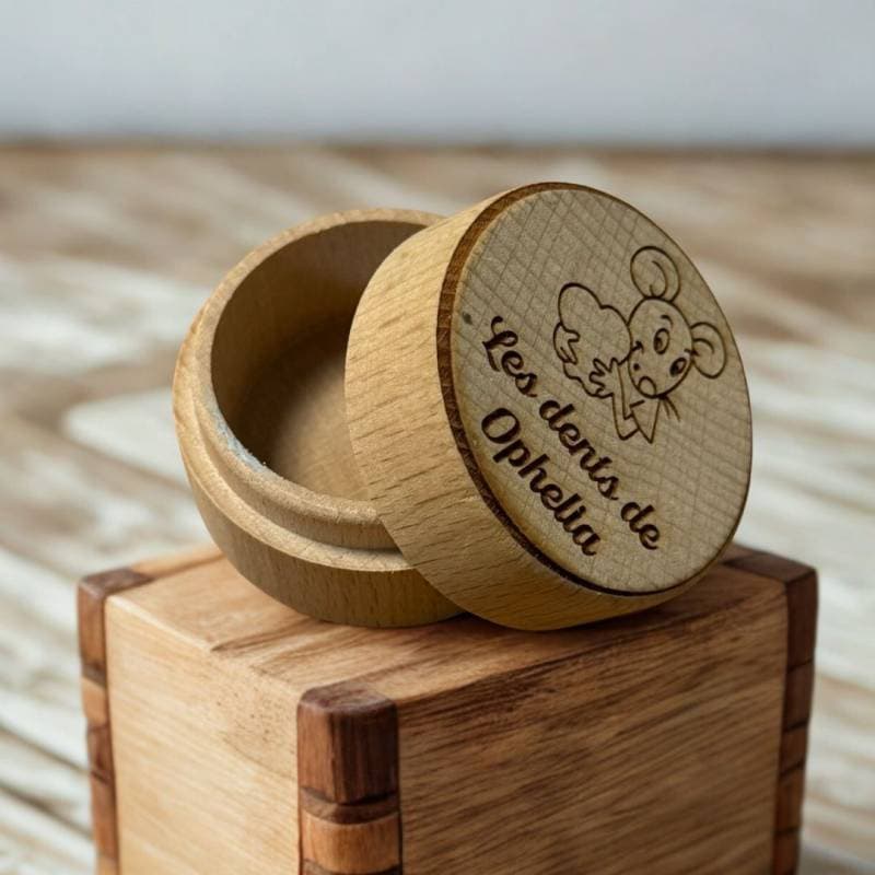 Boîte à dent de lait personnalisée — vue 1