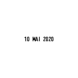 Tampon dateur œuf 4 bandes en 4 mm — vue 2